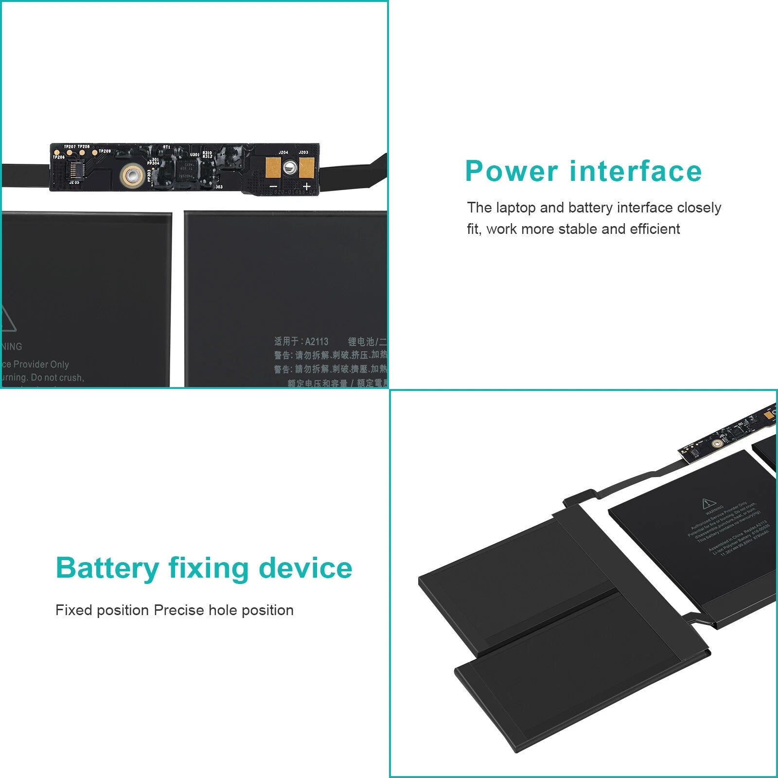 A2113 Battery for MacBook Pro Retina 16" Model A2141 2019 Year MVVL2LL/A
