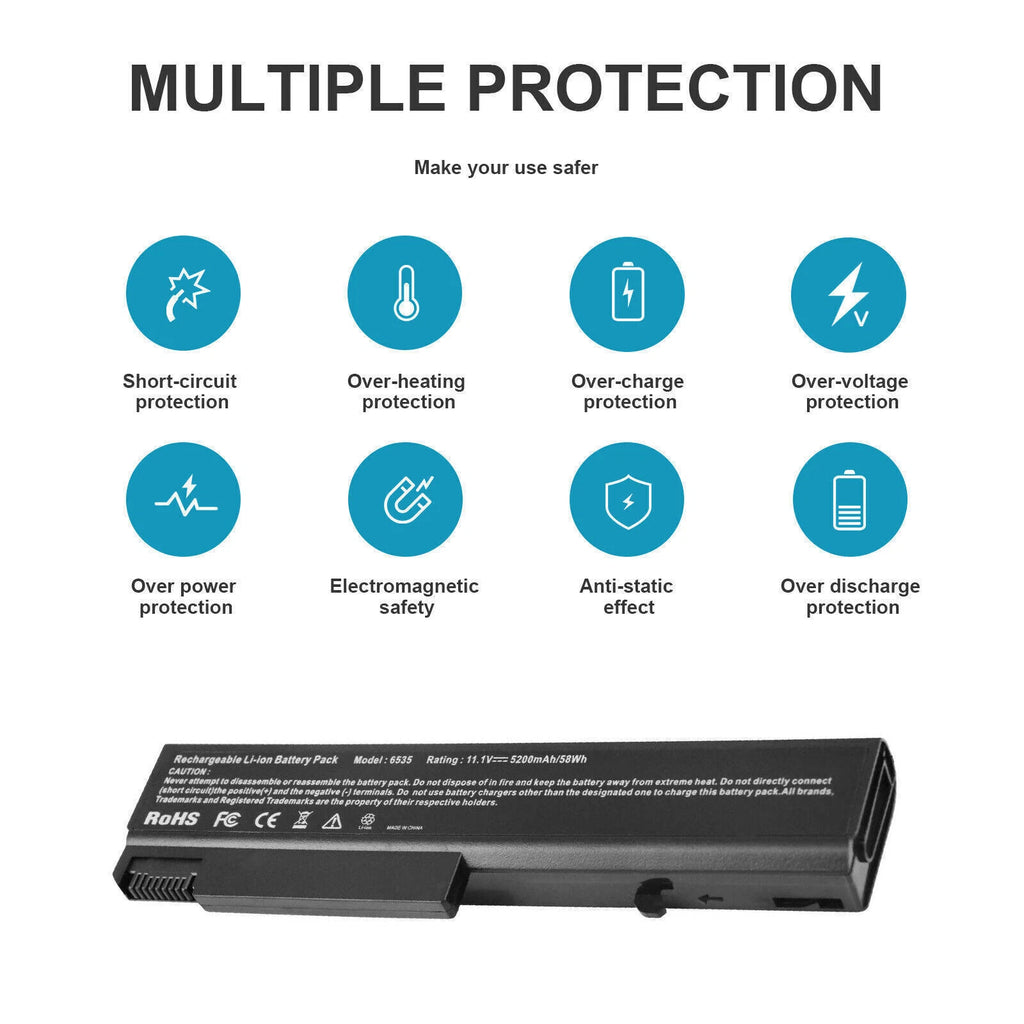 TD06 Battery For HP Compaq 6530b 6535b 6730b 6735b ProBook 6440b 6450b 6540bOp