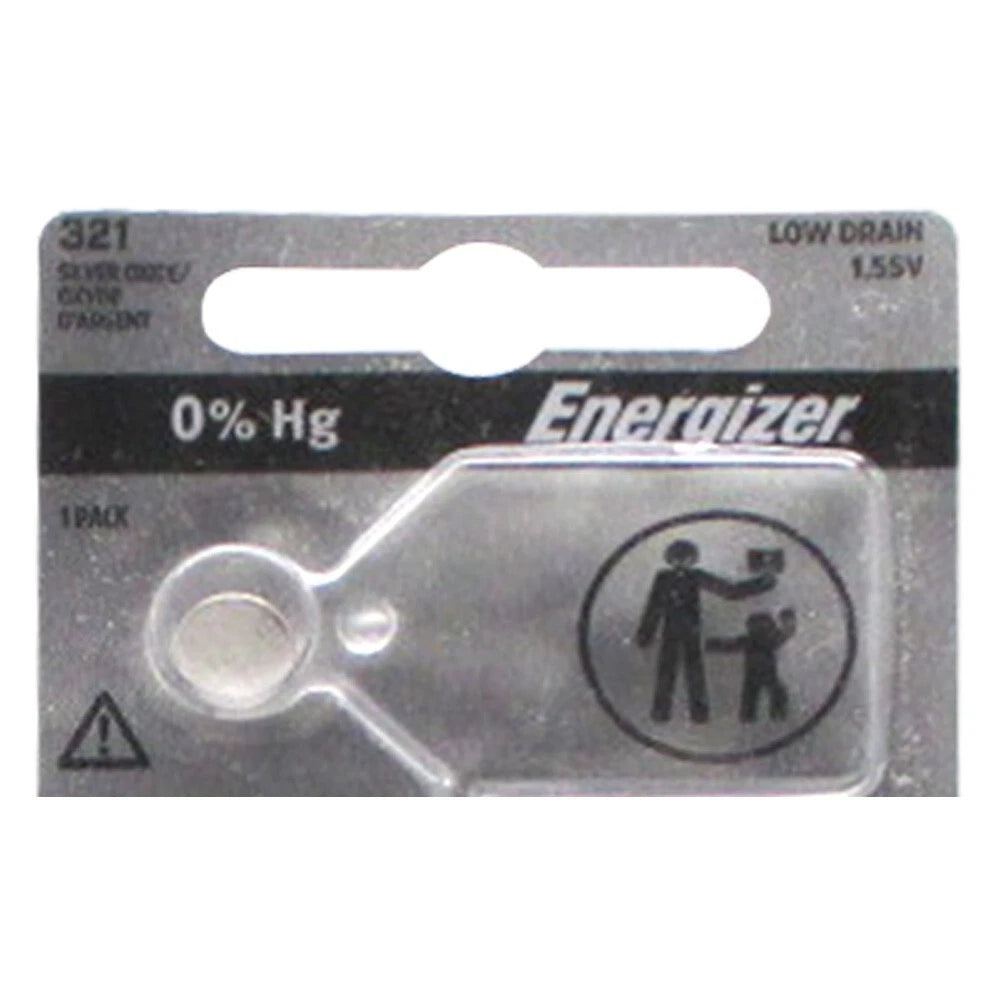 Energizer 321 Watch Batteries SR616SW Battery Cell x 15