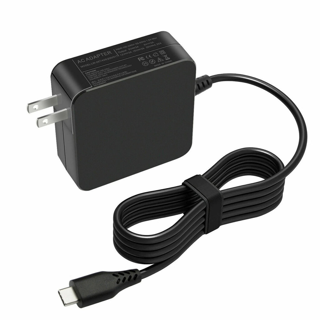 PD 87W USB-C Charger for MacBook Pro/Air + Type-C Cable | Fast Charging Adapter