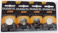 Duracell DL2016 CR2016 DL2016B Coin Type 3 Volt Lithium Battery 4 Pack...