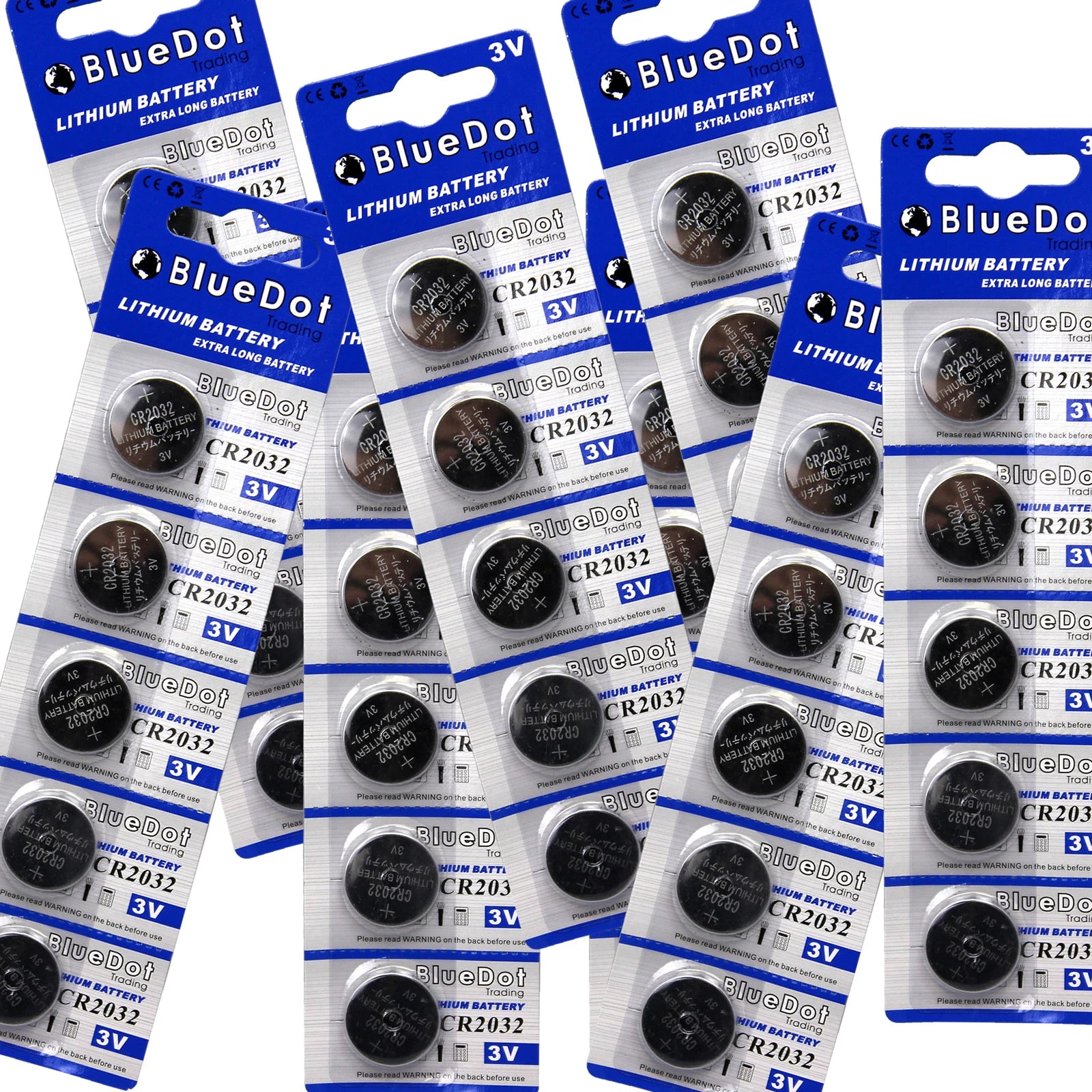 US SELLER 40 pcs DL2032 CR2032 2032 Quality Lithium Battery 3V ~ FREE SHIPPING