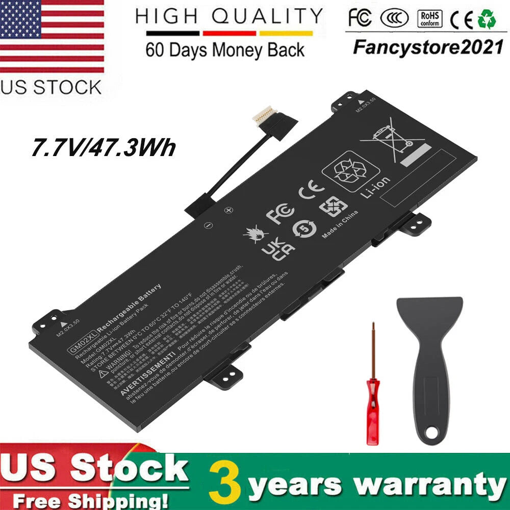 NEW Battery GM02XL For HP Chromebook 14-CA061DX 917679-271 HSTNN-DB7X 917725-855