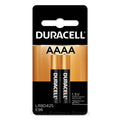 2 Duracell AAAA Alkaline Batteries ( MX2500, E96, MN2500, LR8D425, 25A )
