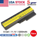 Battery for Lenovo 3000 G530-4446 N500-4233 IdeaPad B550 G430 G550 G555 Notebook