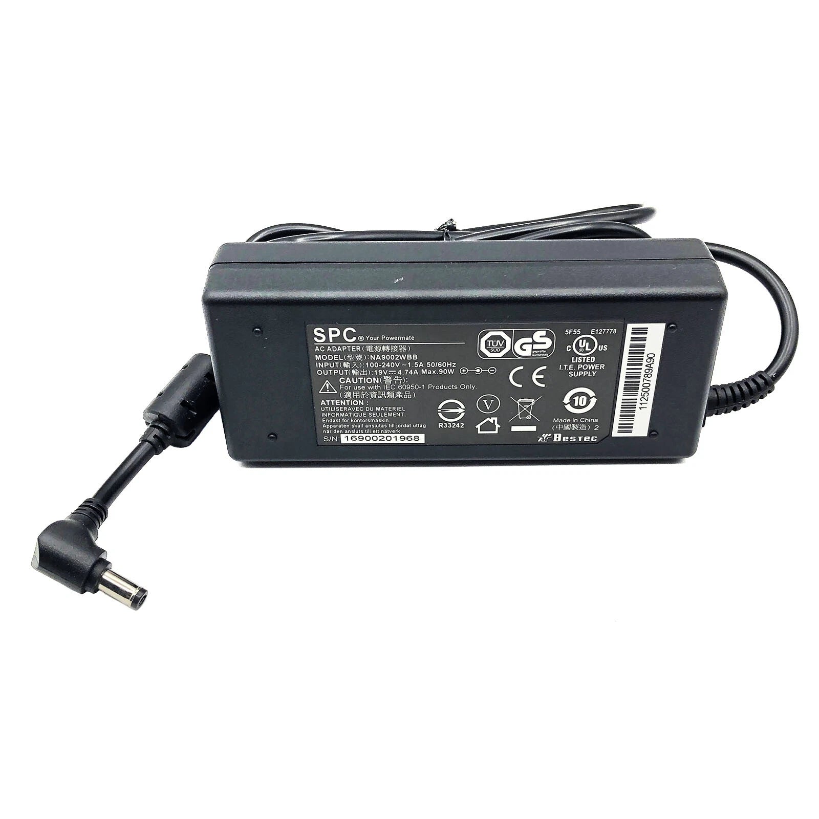 New Genuine SPC AC Adapter for Lenovo Y330 Y430 Y450 Y530 Y550 Y650