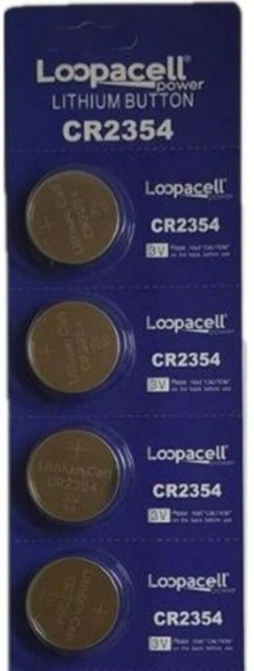4 X NEW CR2354 Lithium 3V Button Cell Batteries For Portable Devices *LOOPACELL*