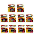 10 x Panasonic 2CR5 6V Lithium Battery, DL45, KL2CR5, 5032LC NEW