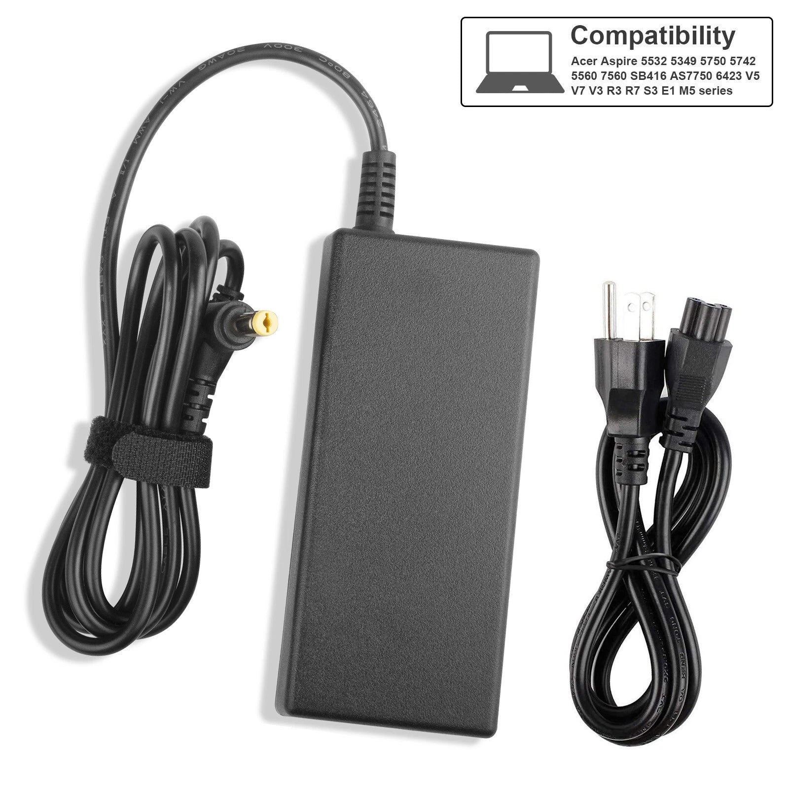 65W AC Power Adapter for Acer PA-1650-22 Laptop Charger PA-1650-69 PA-1650-86 US