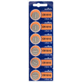 6 x Murata CR1616 Button Battery, 3V, 16mm Diameter