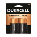 2 Pack Duracell CopperTop Alkaline D Size D2 1.5V Batteries