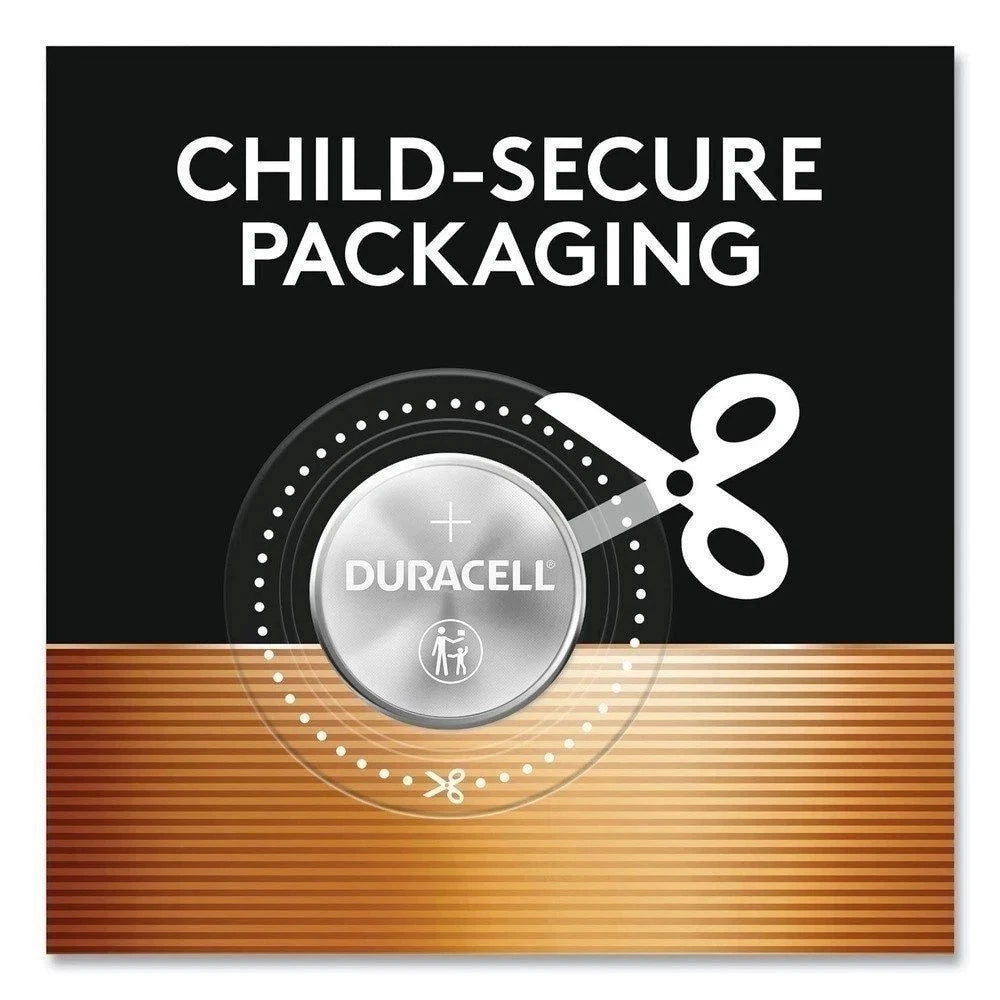 Duracell CR2032 3V Lithium Battery Child Safety Features 6 Count Pack Exp. 2033