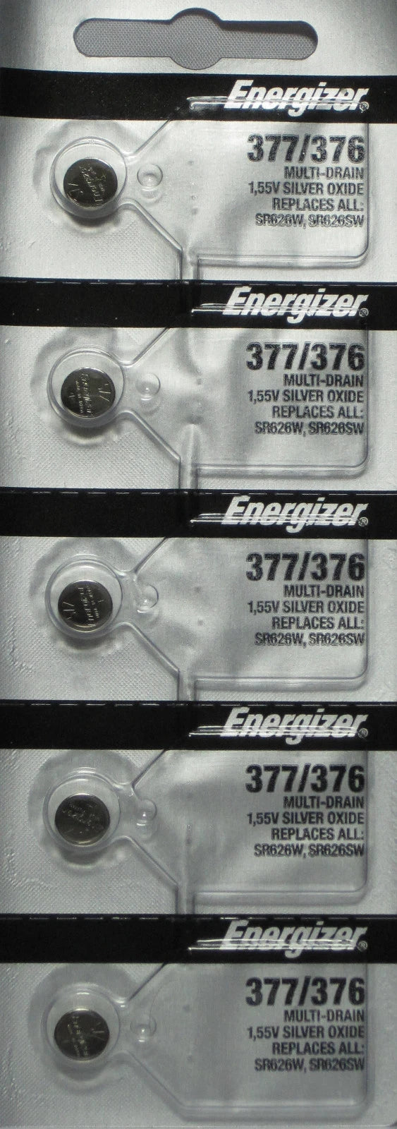 Energizer SR626SW SR626 Battery 5 Pk