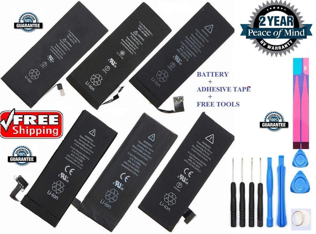 Replacement Internal Battery For iPhone 6 7 8 11 12 13 14 15 16 Pro X Plus Tools