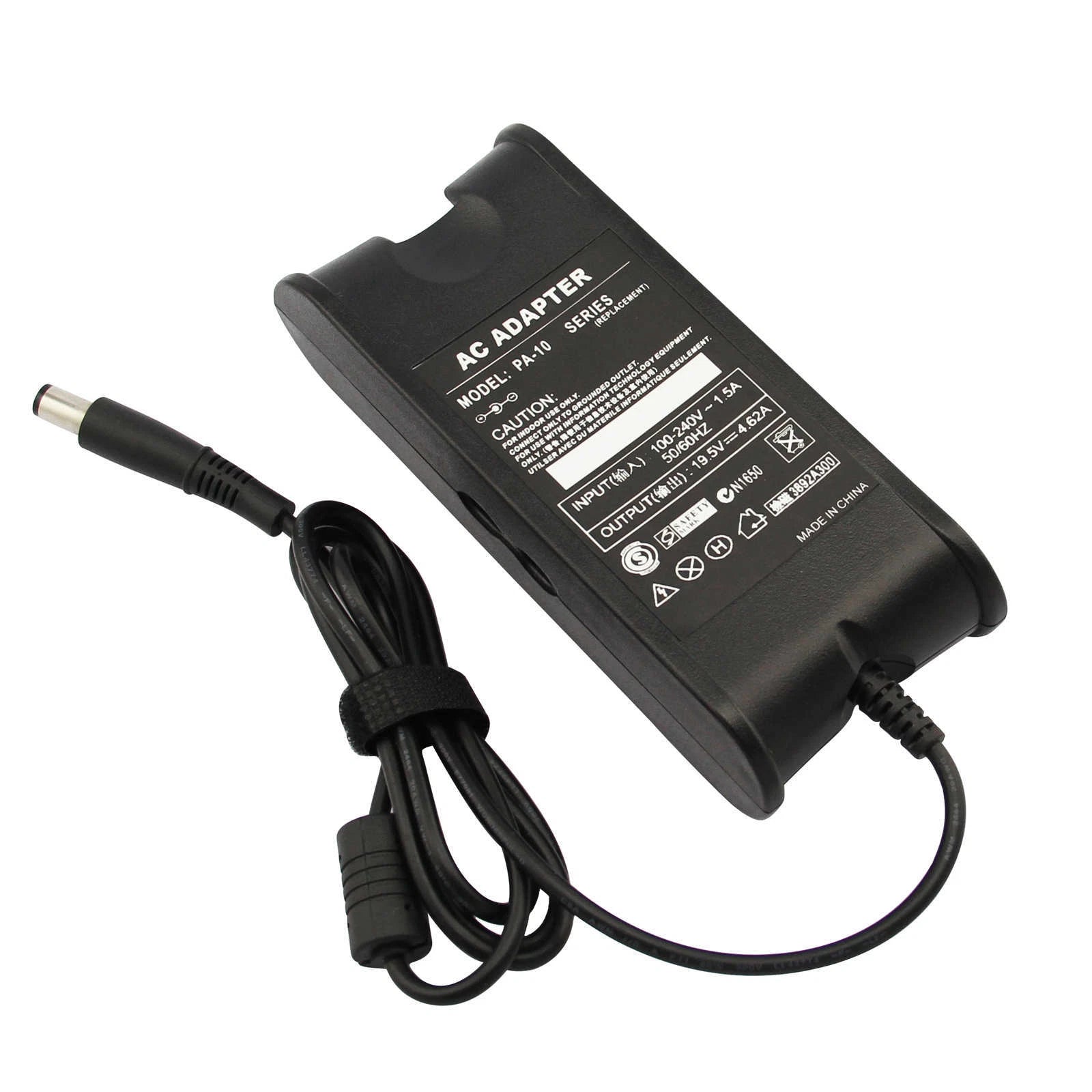 For Dell PA-10 AC Adapter Laptop 19.5V 4.62A 90W Charger Power Supply Cord