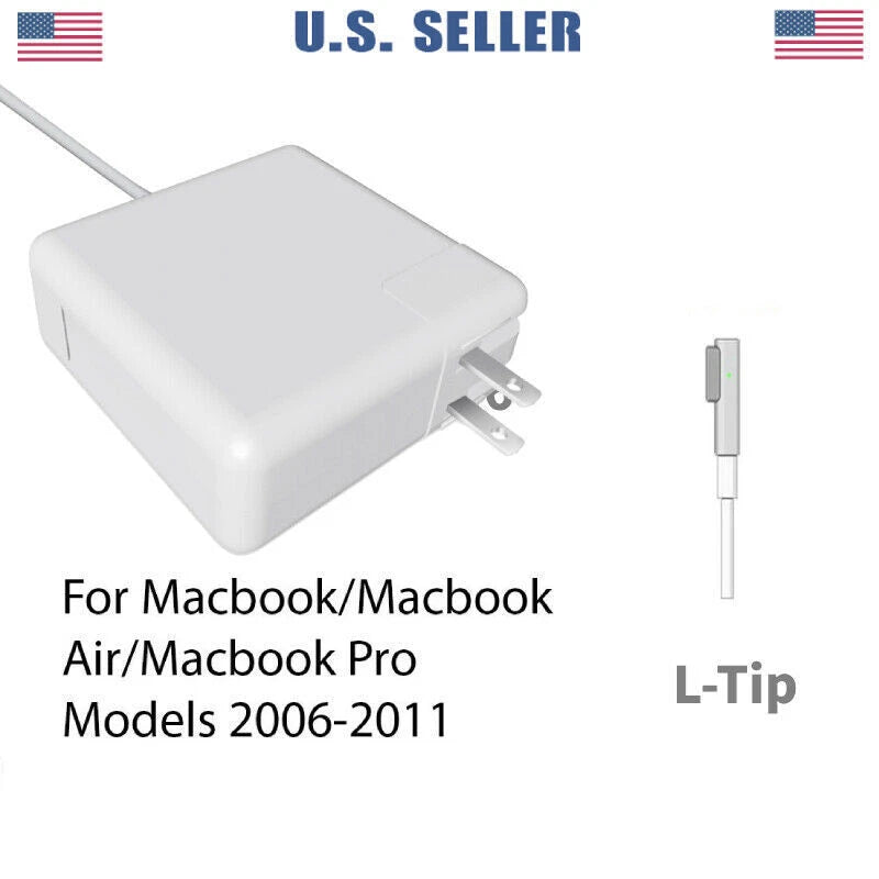 Laptop Charger Power AC Adapter For MacBook Apple Air/Pro 11" 13" 15" 17" L Tip