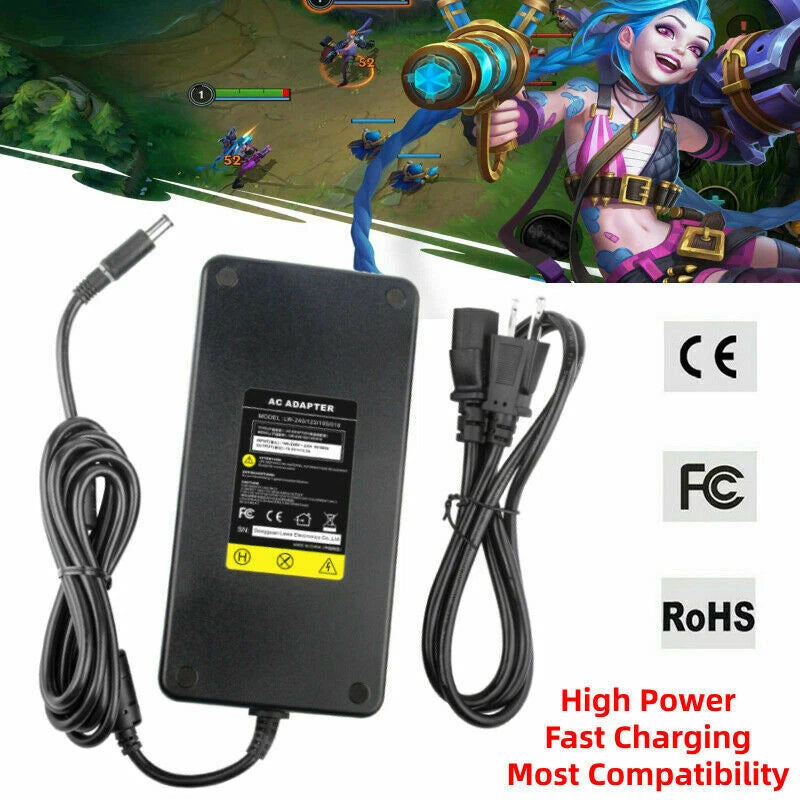 240W Laptop Charger Power Adapter For Dell G7 15 7588 7590 G7 17 7790 G5 15 5587