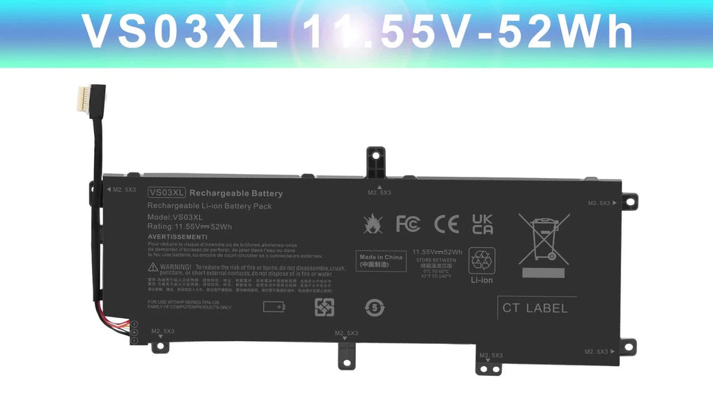 VS03XL Battery for HP Envy 15-AS000 15-as068nr 15-as133cl 15-as020nr 849047-541