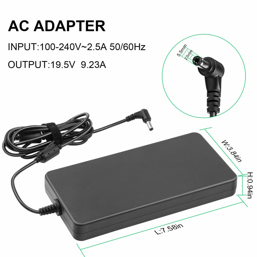 Power Charger For Asus Rog G750JM G750JS G750JW G750JX G751JL G751JM G752VT FX5