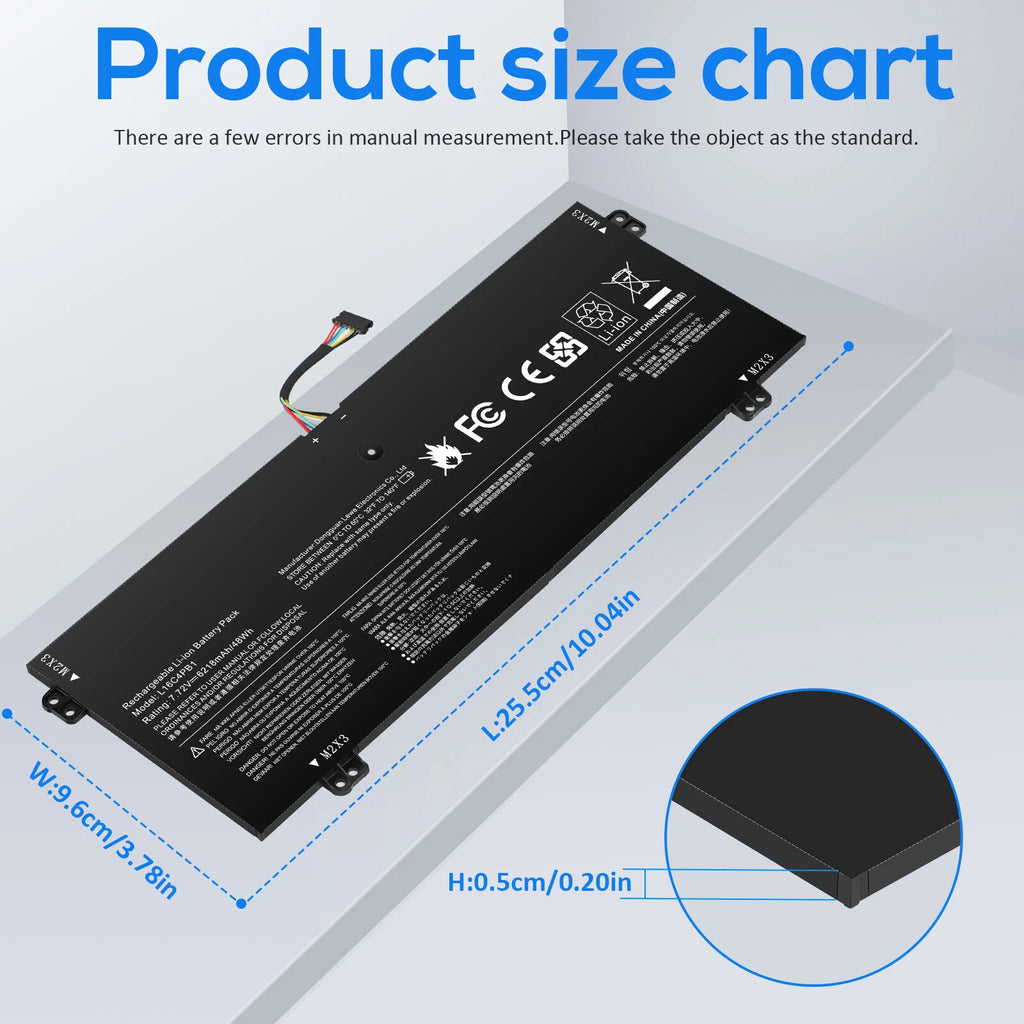 L16L4PB1 L16C4PB1 L16M4PB1 Battery For Lenovo Yoga 720-13IKB 730-13IKB 730-13IWL