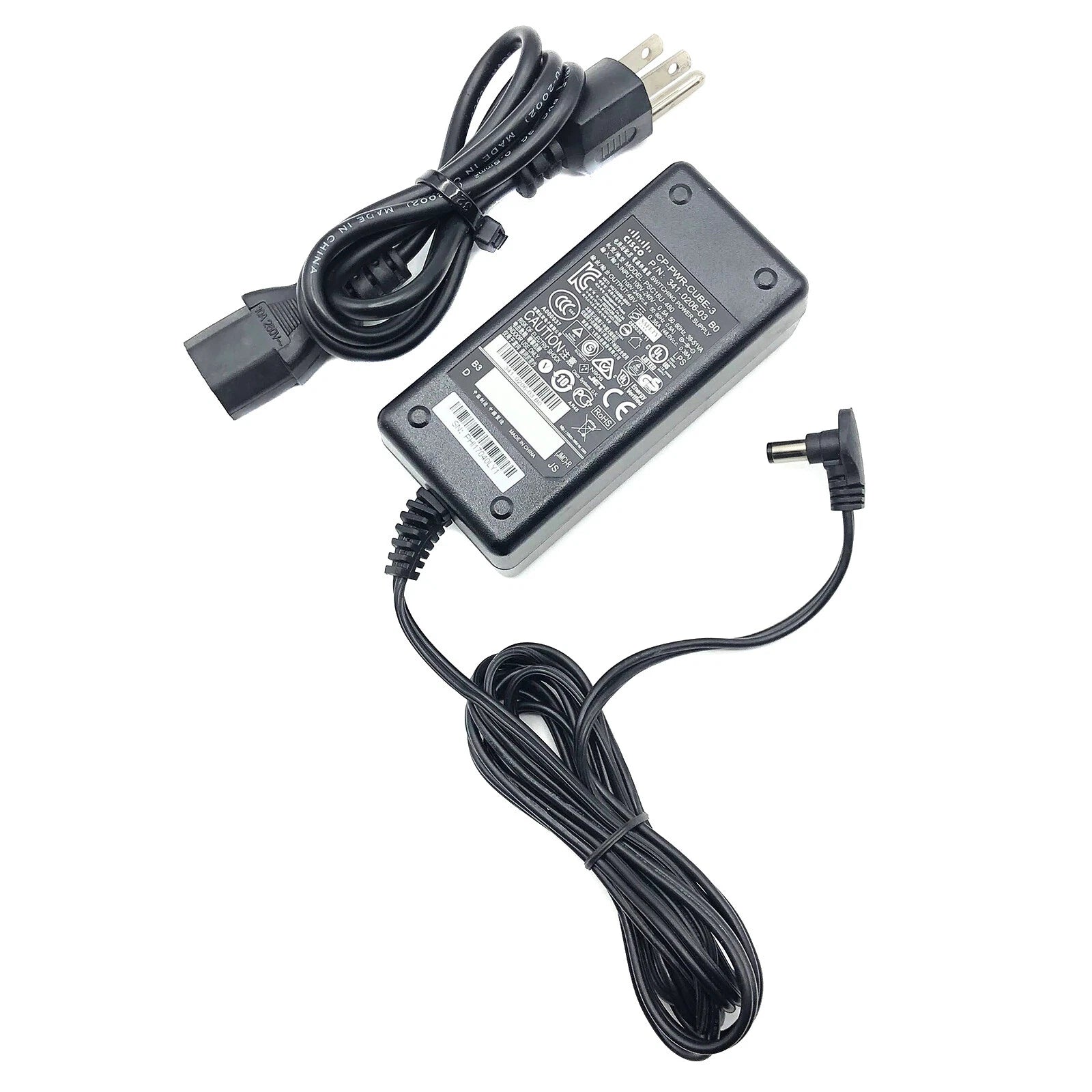 NEW Genuine Cisco 48V AC Adapter Charger PSA18U-480 34-1977-05 380mA OEM
