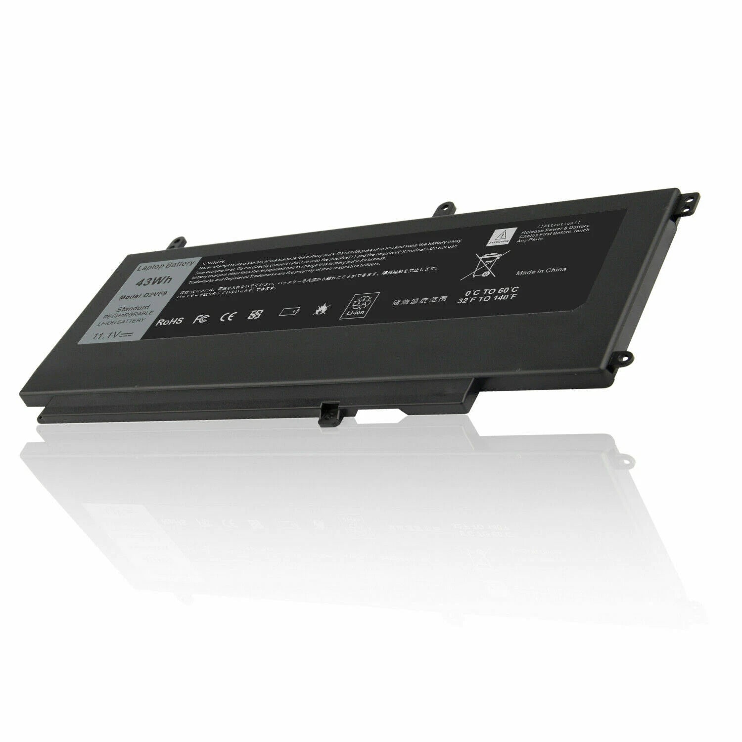 Battery For Dell Inspiron 15 7000 Series 15-7547 15-7548 V5459 D2VF9 14-5459