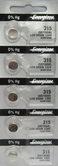 10 Energizer Silver Oxide SR716SW SR716W SR716 1.55V Battery