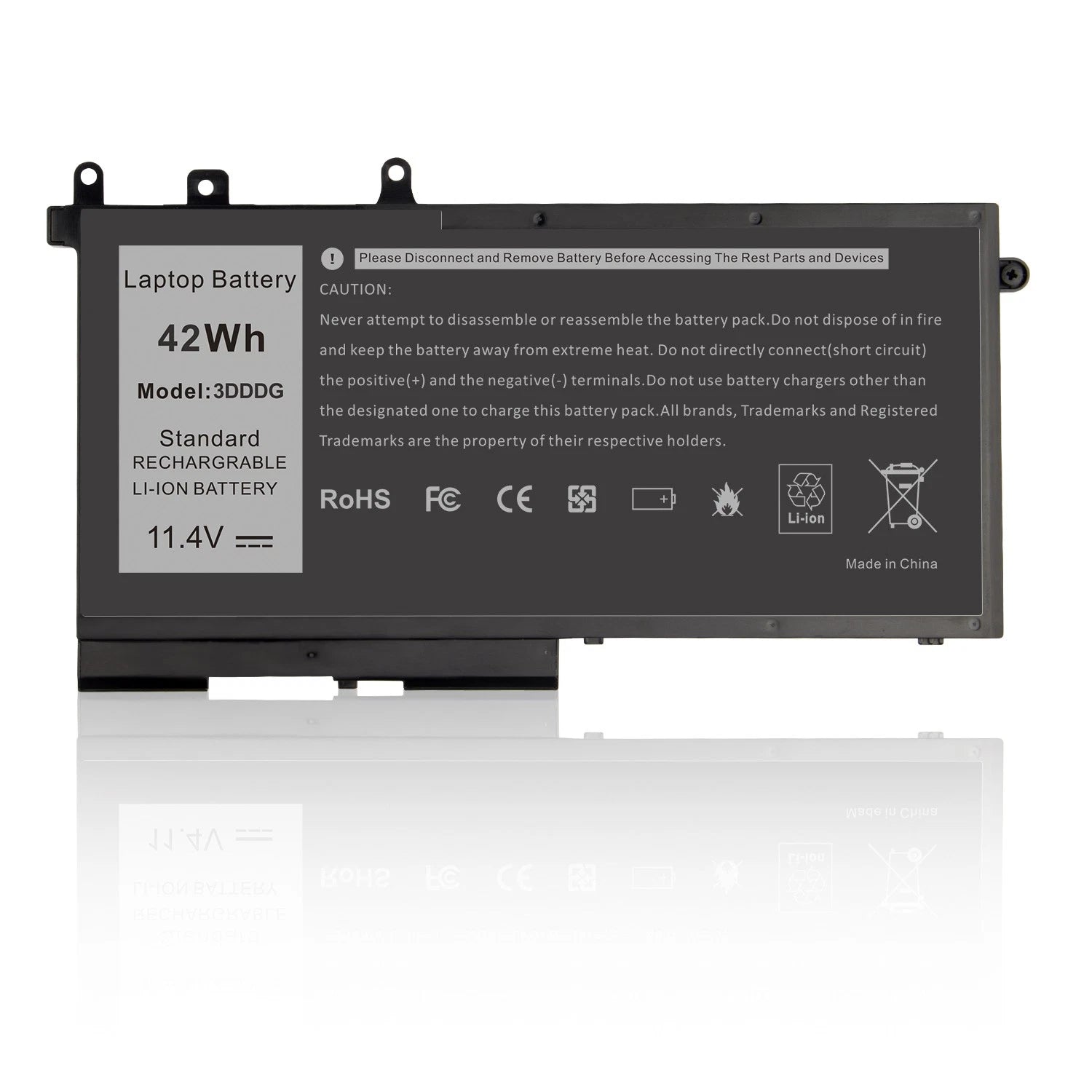 ?3DDDG Battery for Dell Latitude E5280 E5480 E5580 E5290 E5490 E5590 Series US