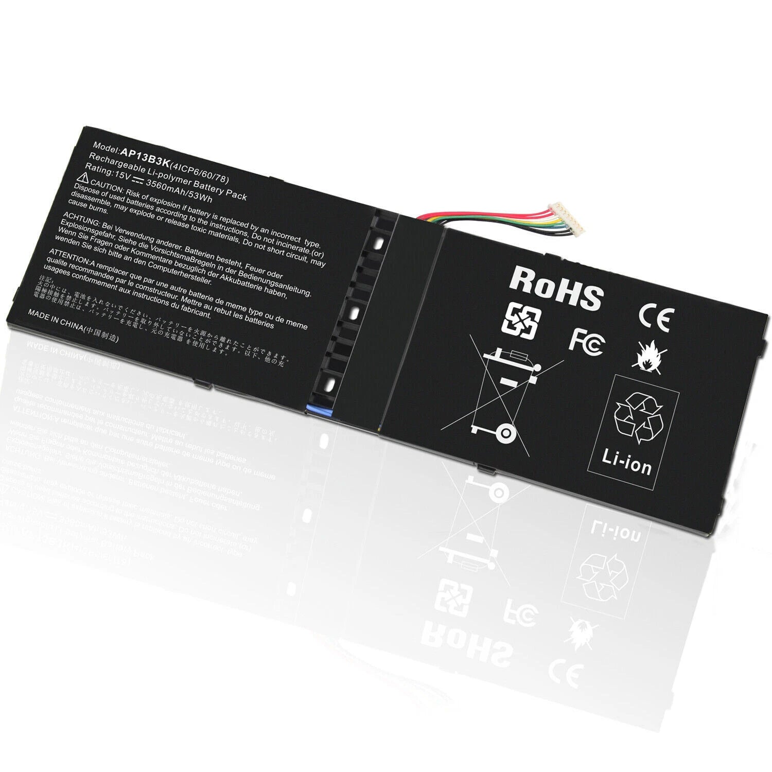 Laptop Battery for Acer Aspire V5-552P M5-583P KT.00403.015 4ICP6/60/78 AP13B3K