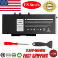 GJKNX Battery For Dell Latitude 5480 5580 5280 5490 5491 5580 5590 5591