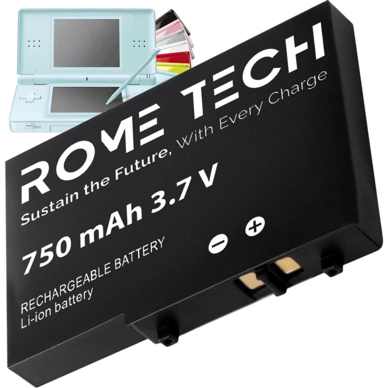 Replacement Internal Rechargeable Battery for Nintendo DS Lite NDSL Handheld