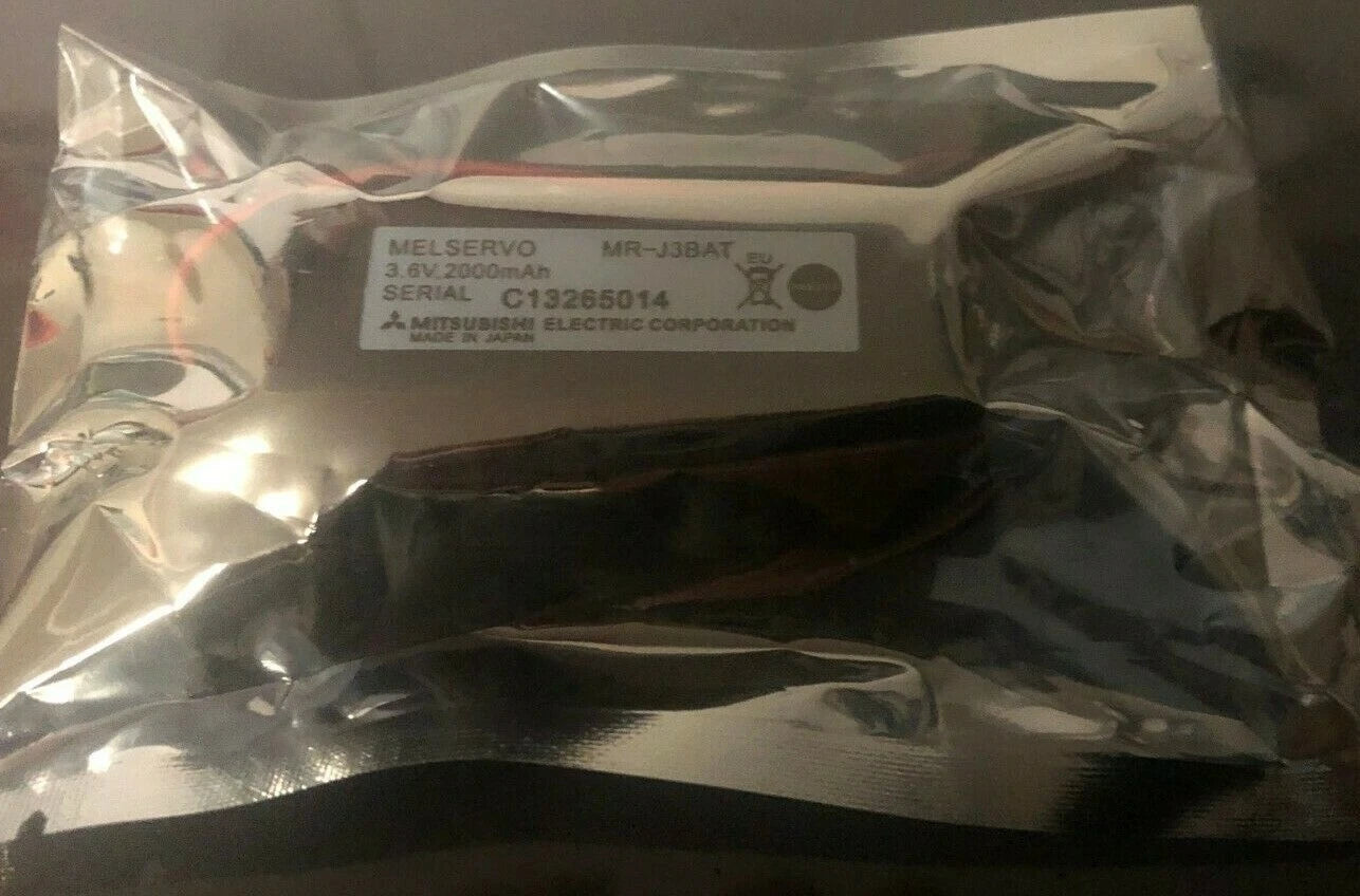 Brand New Mitsubishi MR-J3BAT Battery 3.6V Lithium PLC