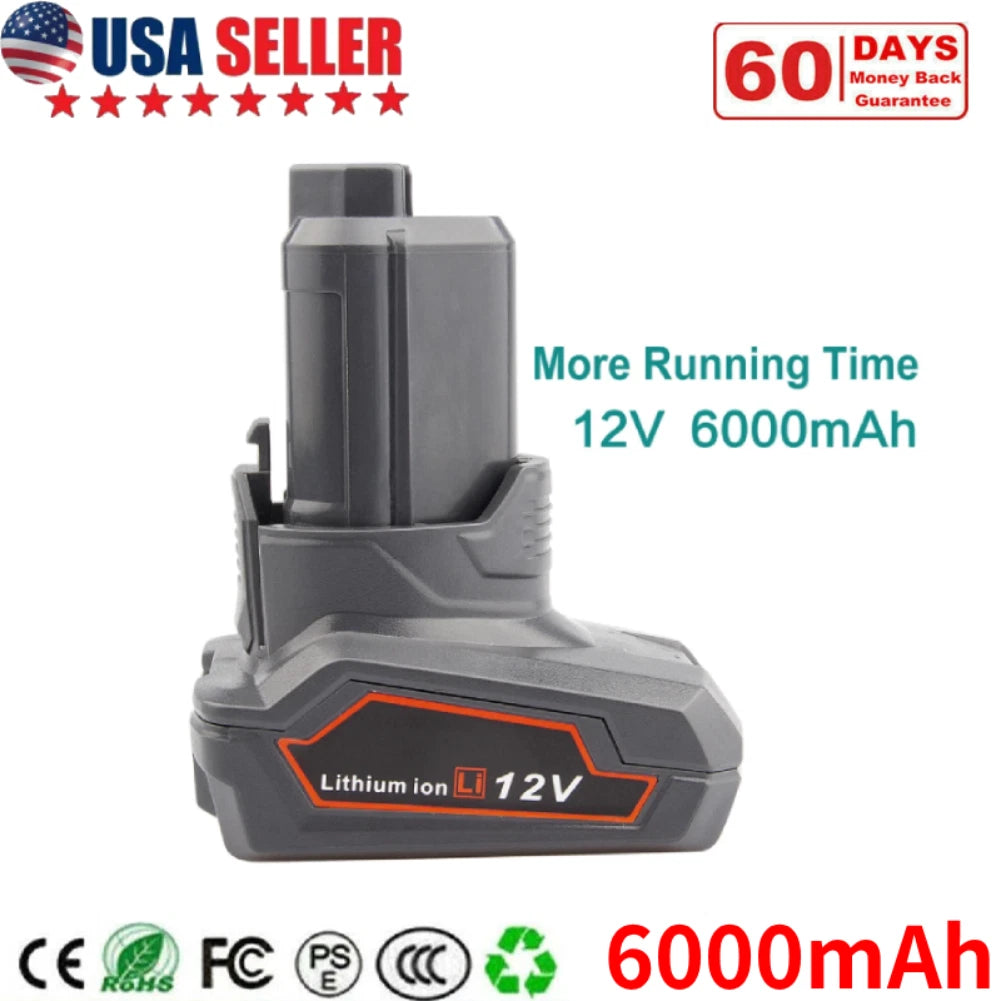 NEW PACK For Ridgid 18V 6.0Ah Hyper Lithium Battery 18Volt R840087 R82007 R82009