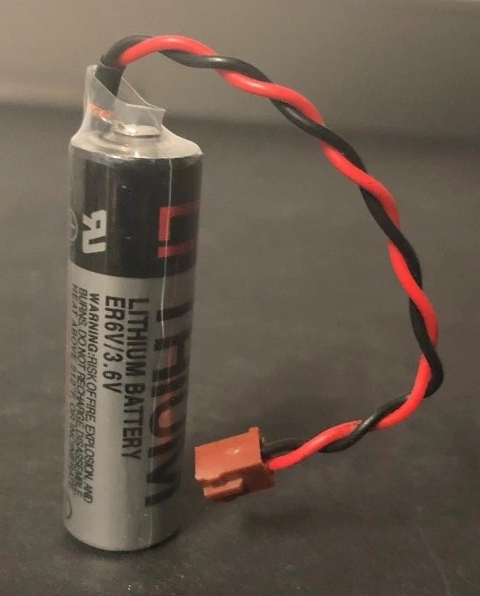 Brand New Toshiba ER6VCT 3.6V 2000mah PLC Battery With small JAE Plug