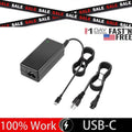 65W Type C Laptop Charger fit for Lenovo ThinkPad T480 T480s T580 T580s L13 E15