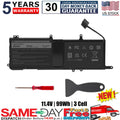 For Dell Alienware 9NJM1 15 R3 17 R4 MG2YH HF250 0546FF P31E Battery 99Wh 11.4V