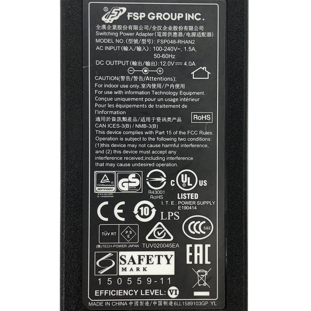 NEW Genuine FSP FSP048-RHAN2 Switching Power Supply Adapter 12V 4A 48W