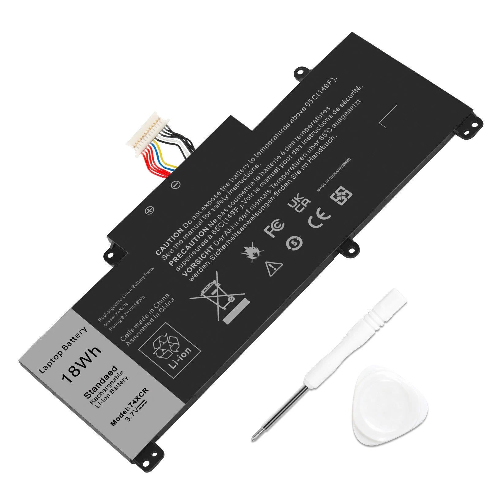 ?74XCR Battery For Dell Venue 8 Pro 5830 Tablet Series 074XCR X1M2Y 0X1M2Y VXGP6