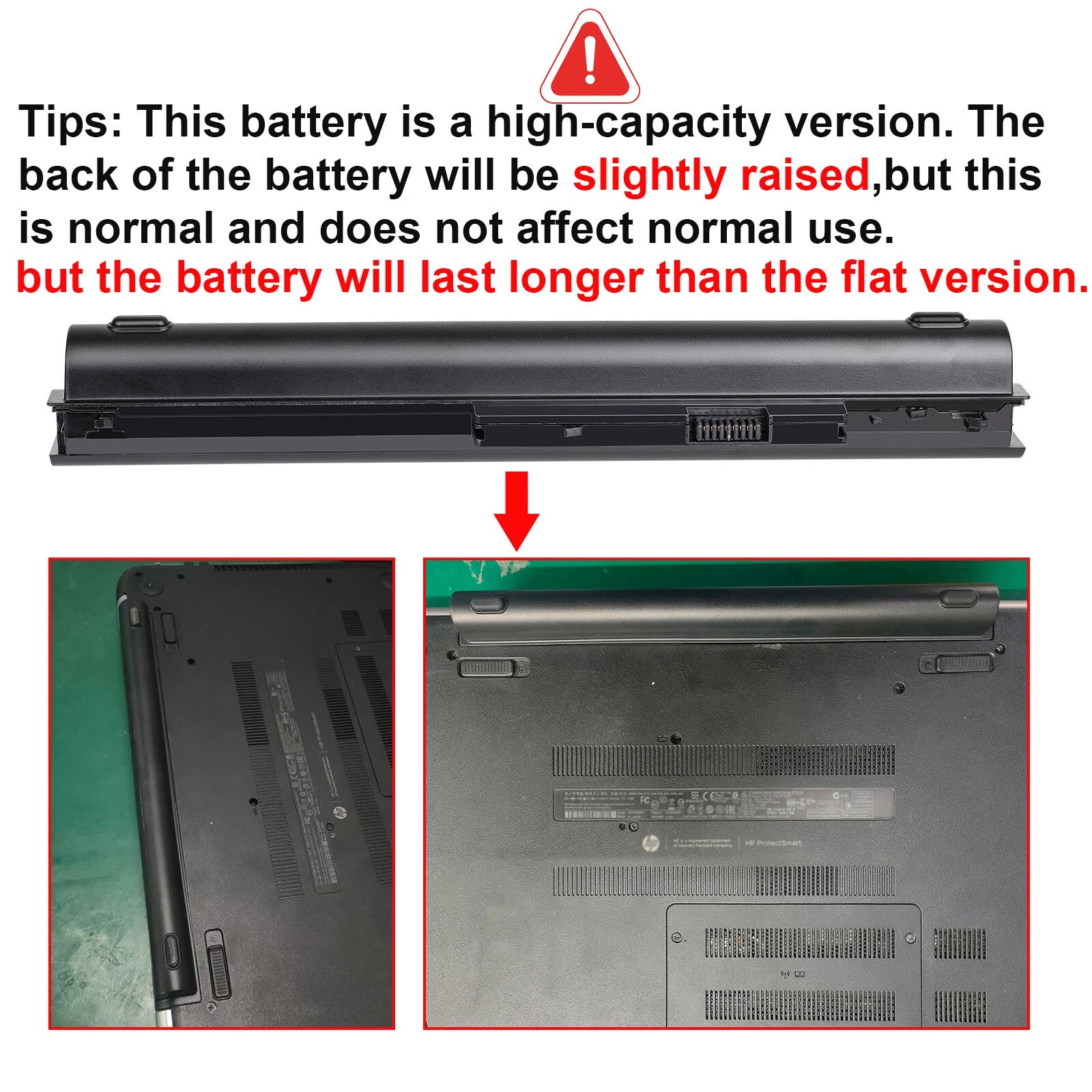 8 Cells Spare 776622-001 Battery for HP LA04 LA03 LA03DF Laptop Battery