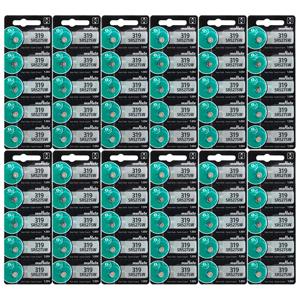 60 x Murata 319 Sr527sw Sr527 V319 Battery Authorize SELLER
