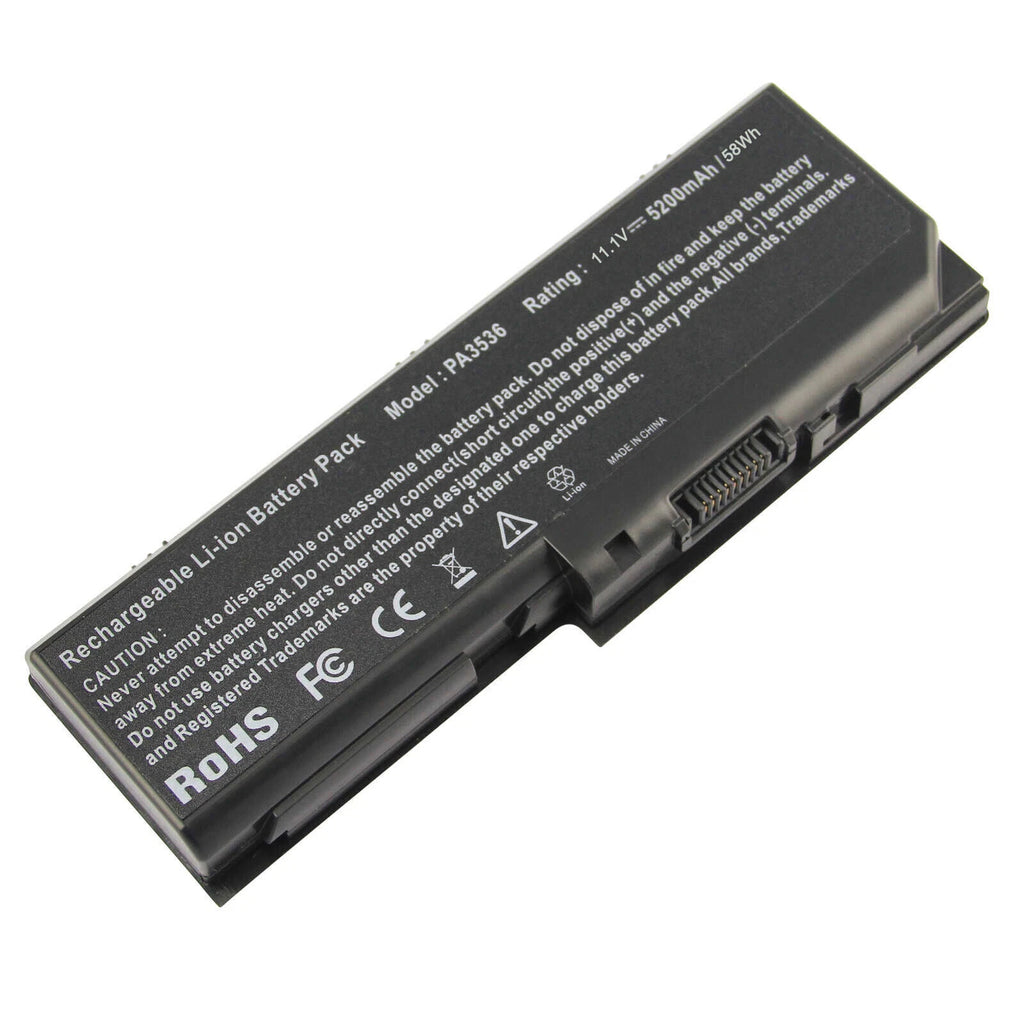 PA3536U-1BRS Battery for Toshiba Satellite P200 P300 L350 PA3536U-1BAS 5200mAh