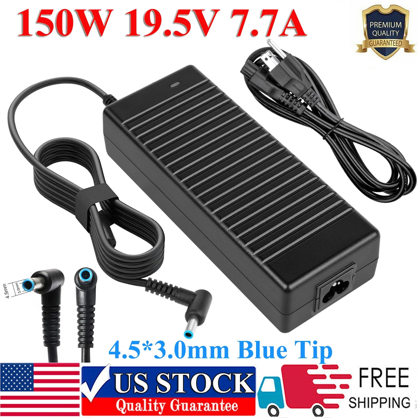 150W AC Charger Adapter For HP ZBook Studio G3, G4, G5 G6 19.5V 7.7A 917677-003