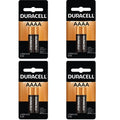 8 Duracell AAAA Alkaline Battery , 4 Packs of 2
