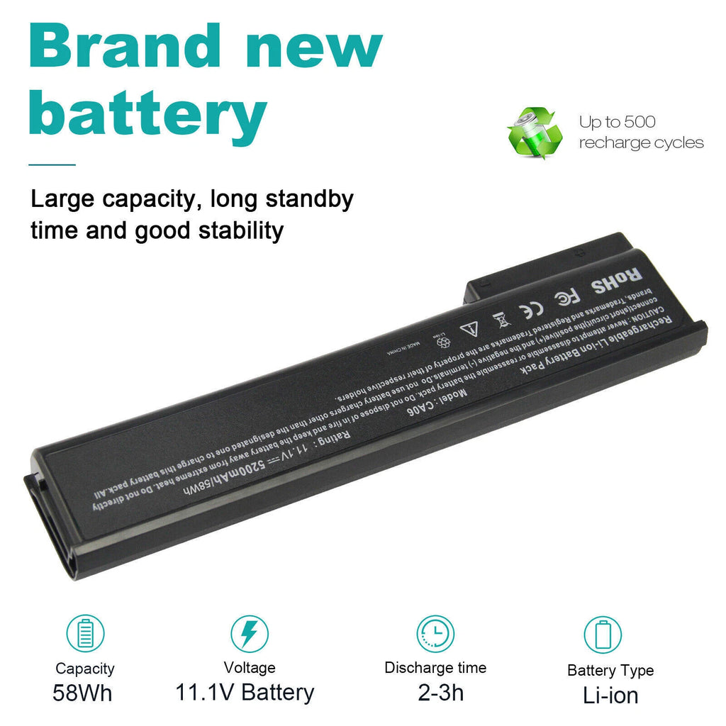 ?LOT CA06 Battery For HP ProBook 640 G1 645 G0 655 650 HSTNN-DB4Y 718756-001