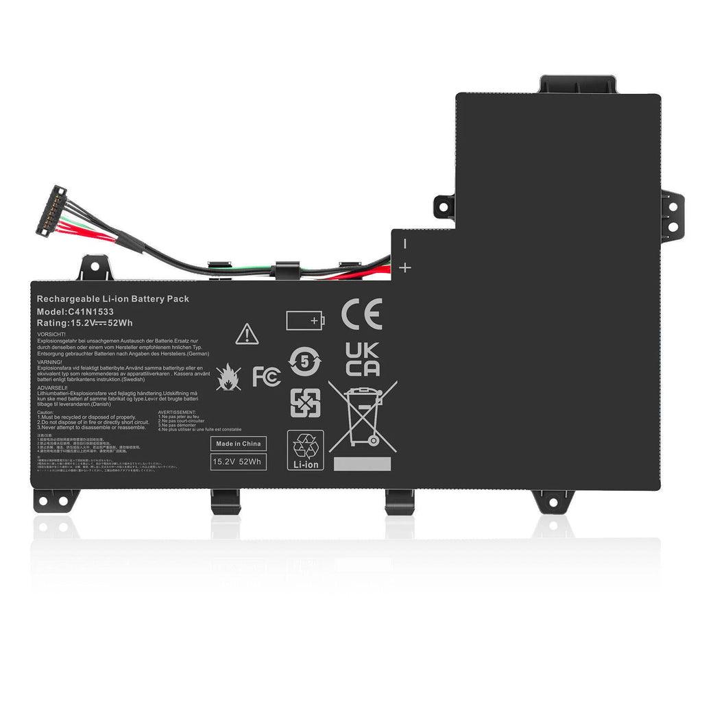 New C41N1533 Battery for ASUS Q524U Q534U Q504UQ Q534UX-BHI7T19 Notebook PC 52Wh