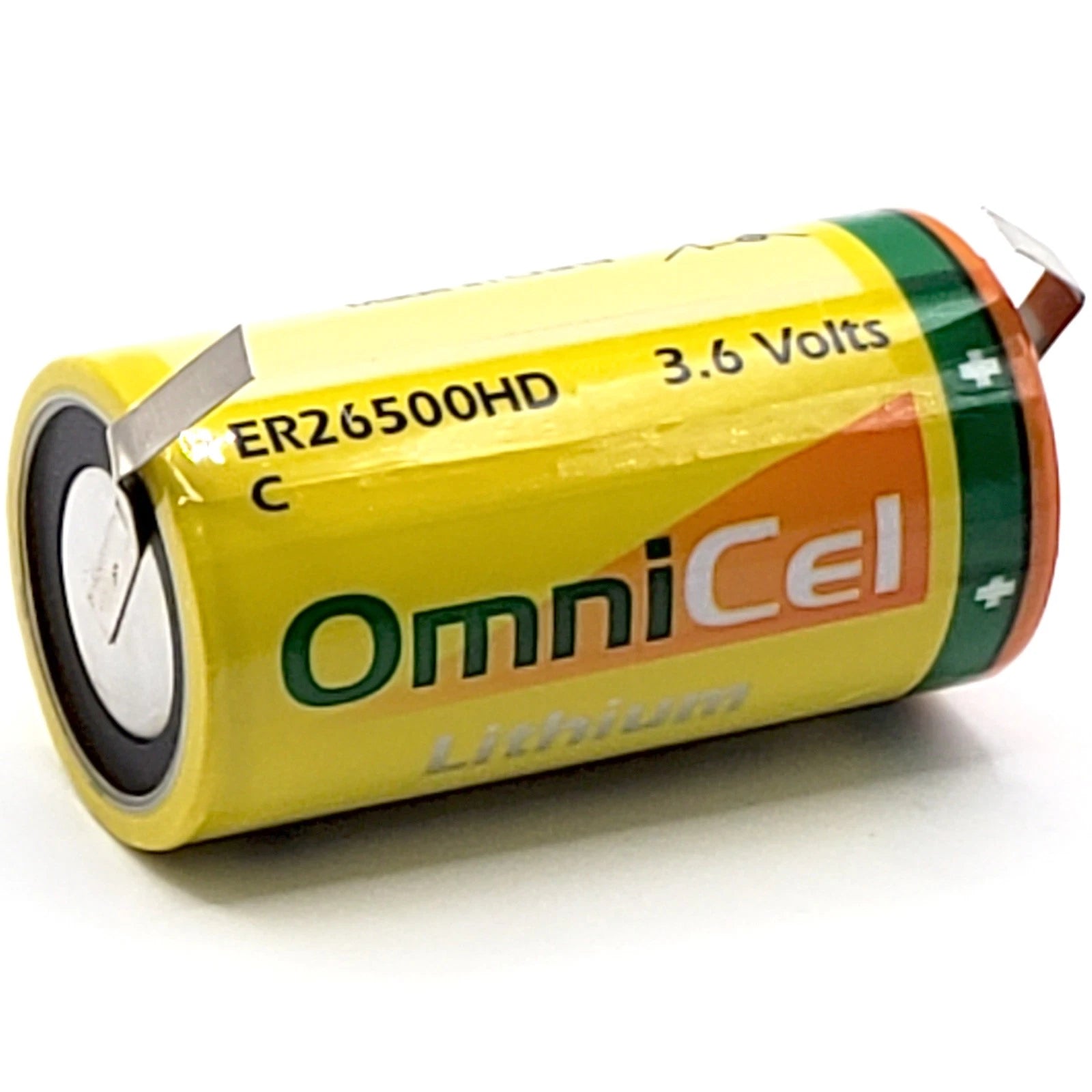 OmniCel ER26500HD 3.6V 6.5Ah Sz C Battery w/ Tabs Utility Telematics