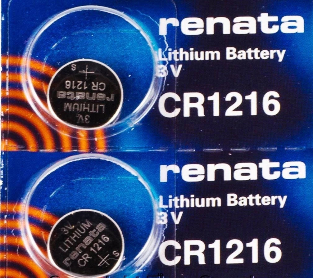 CR 1216 RENATA WATCH BATTERY 1216 ECR1216 FREE SHIPPING Authorized US Seller