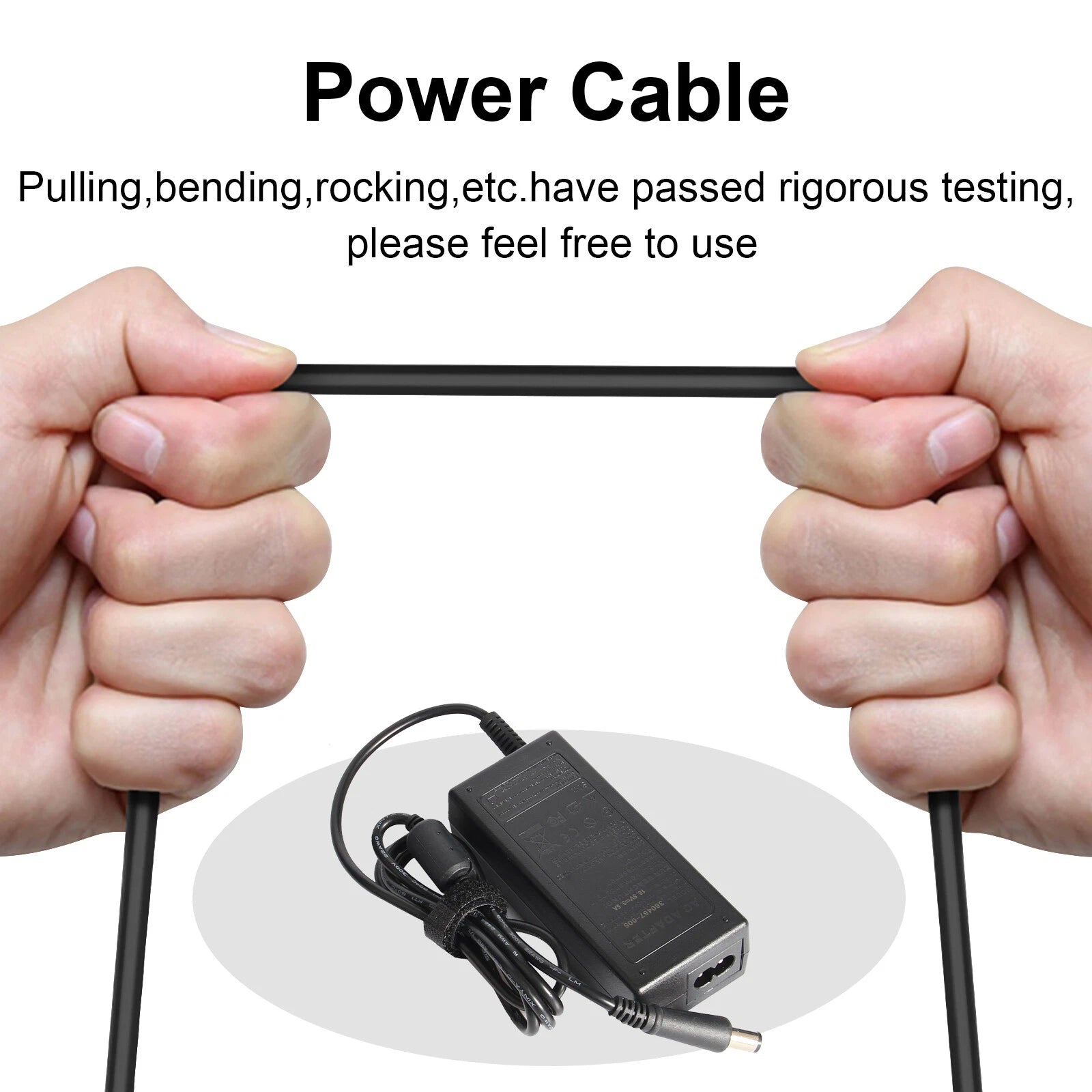 AC Adapter Charger for HP Pavillion dv4 dv5 dv6 dv7 Laptop Power Supply+Cord USA