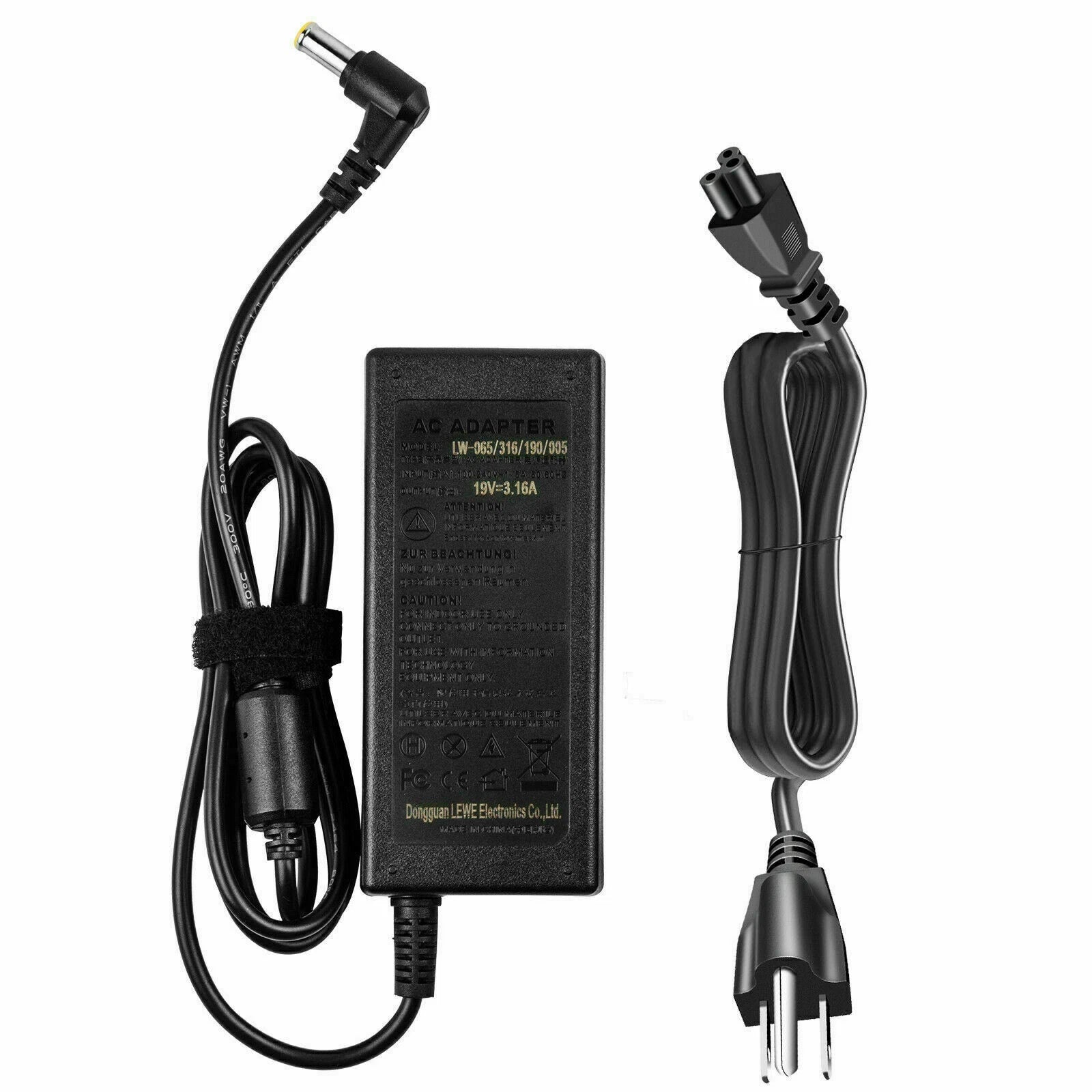 19V Power Cord TV Charger for Samsung 32" Class UN32J400 UN32J5003AF J5003 J5205