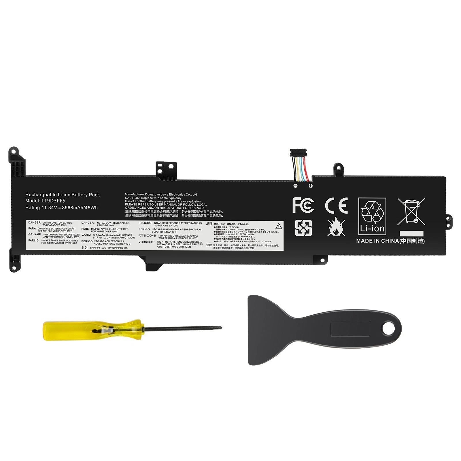 ??Battery L19C3PF7 L19D3PF5 L19L3PF5 For Lenovo IdeaPad 3-14ADA05 3-14ARE05 45WH